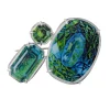 Tomfoolery Eva Gemstone Brooch Emerald Sale