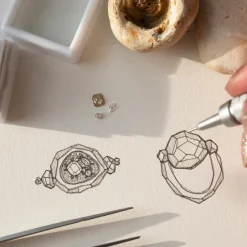 Tomfoolery Evolving Geode Art Ring Outlet