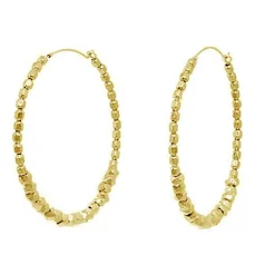 Tomfoolery Faceted Bead Hoops Online