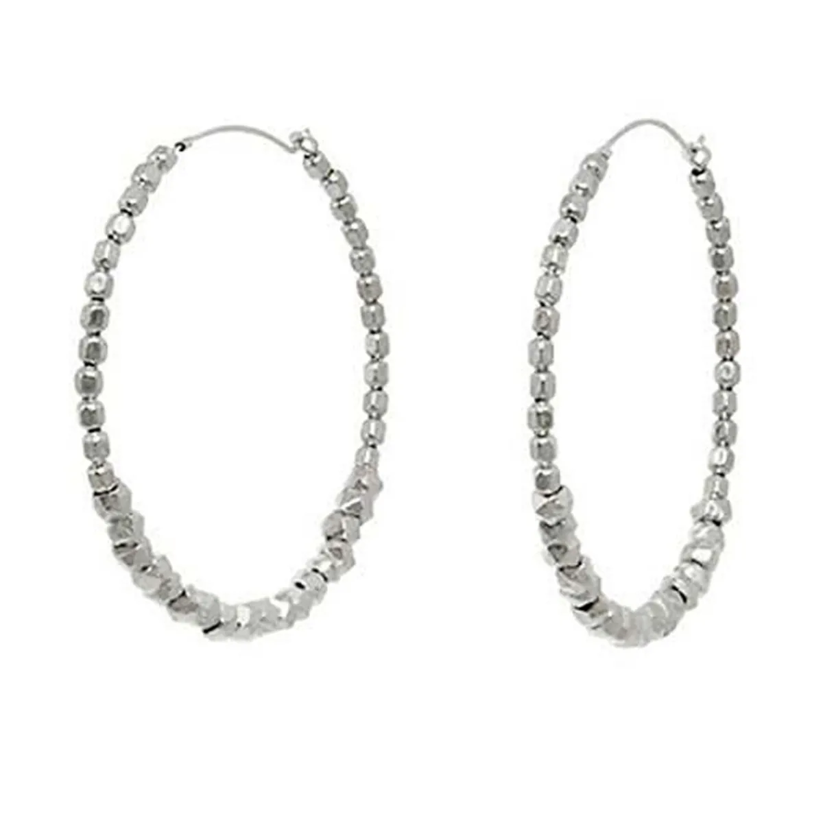 Tomfoolery Faceted Bead Hoops Online