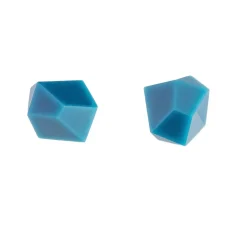 Tomfoolery Faceted Glass Stud Earrings Outlet