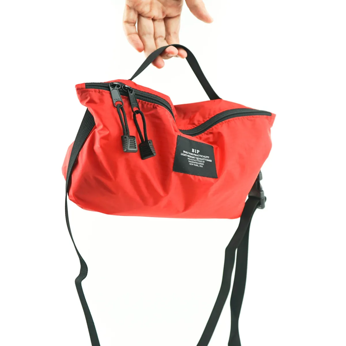 Tomfoolery Fannypack Crossbody in Red Hot