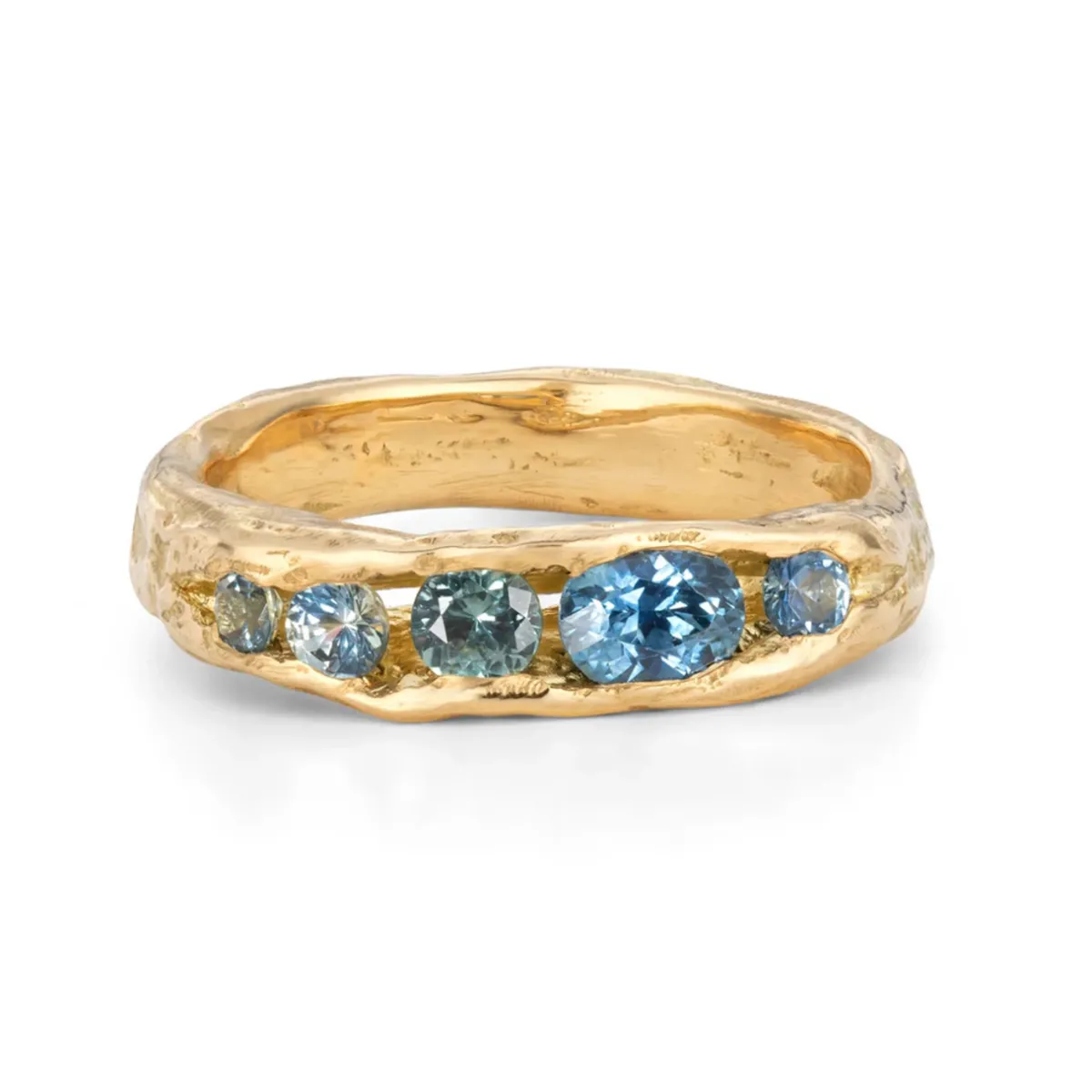 Tomfoolery Fjord Sapphire Ring Fashion