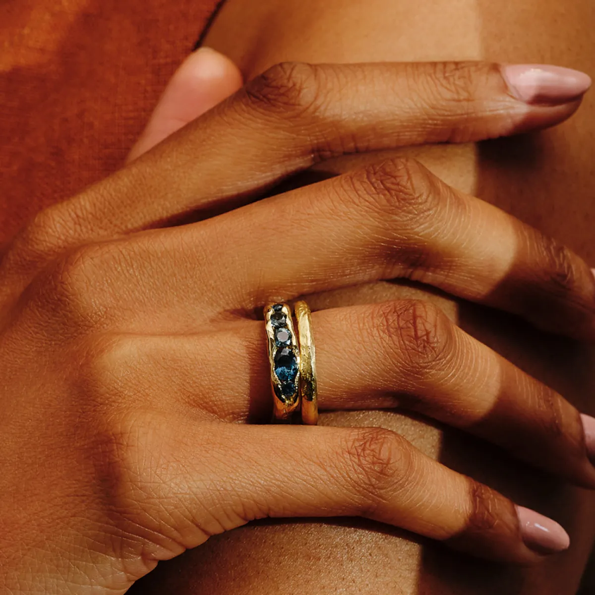 Tomfoolery Fjord Sapphire Ring Fashion
