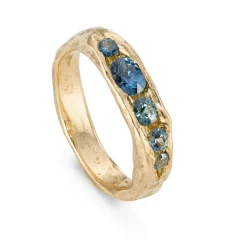 Tomfoolery Fjord Sapphire Ring Fashion