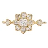 Tomfoolery Flower Diamond Engagement Ring Online