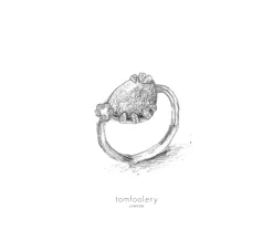 Tomfoolery Forest Pool Art Ring Clearance