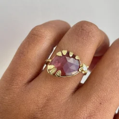 Tomfoolery Forest Pool Art Ring Clearance