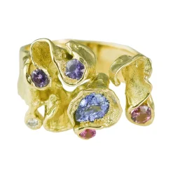 Tomfoolery Furbelow Bouquet Art Ring Outlet