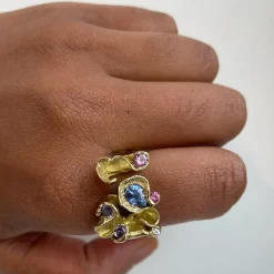 Tomfoolery Furbelow Bouquet Art Ring Outlet