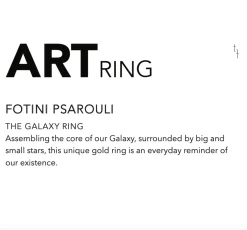 Tomfoolery Galaxy Art Ring New