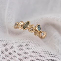 Tomfoolery Gea Multi Half Eternity Band Sale