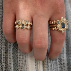 Tomfoolery Gea Multi Half Eternity Band Sale