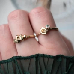 Tomfoolery Gea N4 9ct Gold Ring Fashion