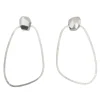 Tomfoolery Gea Silver Hoop Earrings Discount
