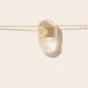 Tomfoolery Gigi N°2 Yellow Gold, Crystal & White Sapphire Pendant Best