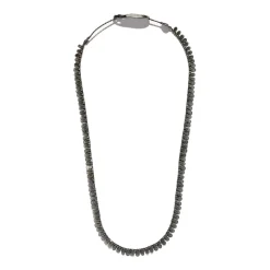 Tomfoolery Girasole Black Plated Silver Necklace New