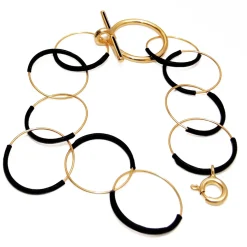 Tomfoolery Globe Loop Chain Bracelet Hot