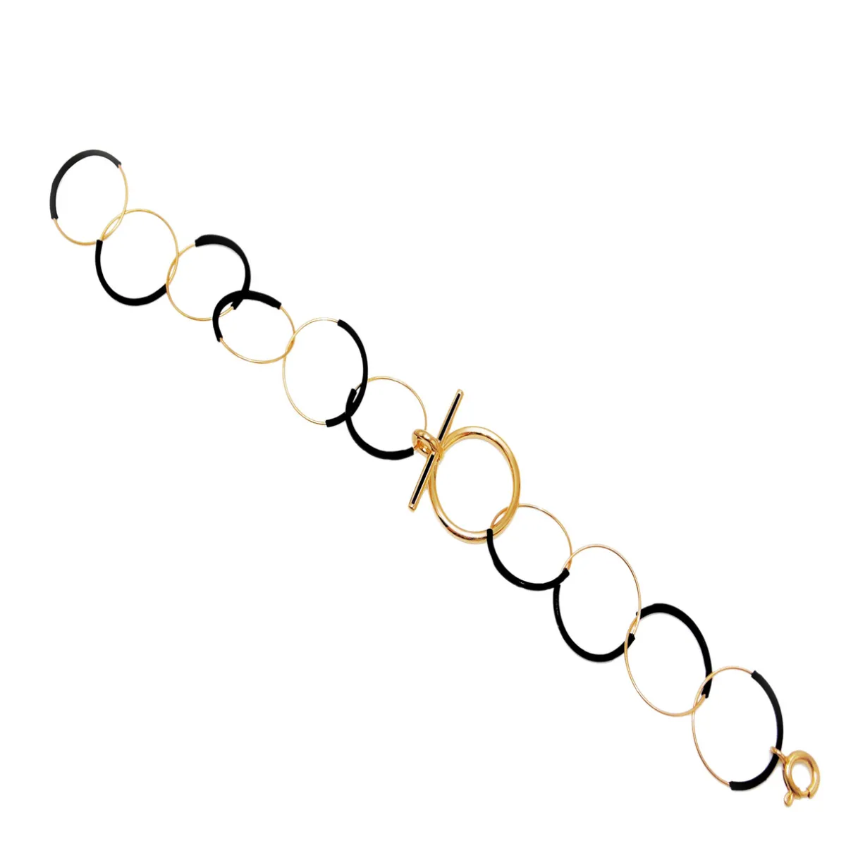 Tomfoolery Globe Loop Chain Bracelet Hot