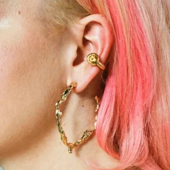 Tomfoolery Gold & Citrine Oh Ear Cuff Outlet