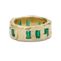 Tomfoolery Gold & Emerald Morris Band Clearance