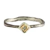 Tomfoolery Gold & Silver Diamond Ring Fashion