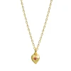 Tomfoolery Gold Amorcito Pink Sapphire Heart Pendant Online