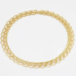 Tomfoolery Gold Carla Statement Necklace Clearance
