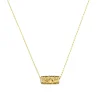 Tomfoolery Gold Contemplation Bead Necklace Clearance