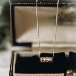 Tomfoolery Gold Contemplation Bead Necklace Clearance