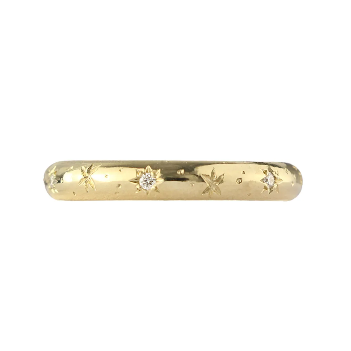 Tomfoolery Gold Cosmic Eternity Star Ring Best