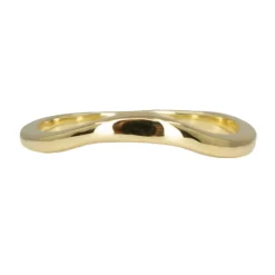 Tomfoolery Gold Curved Arc Band Outlet