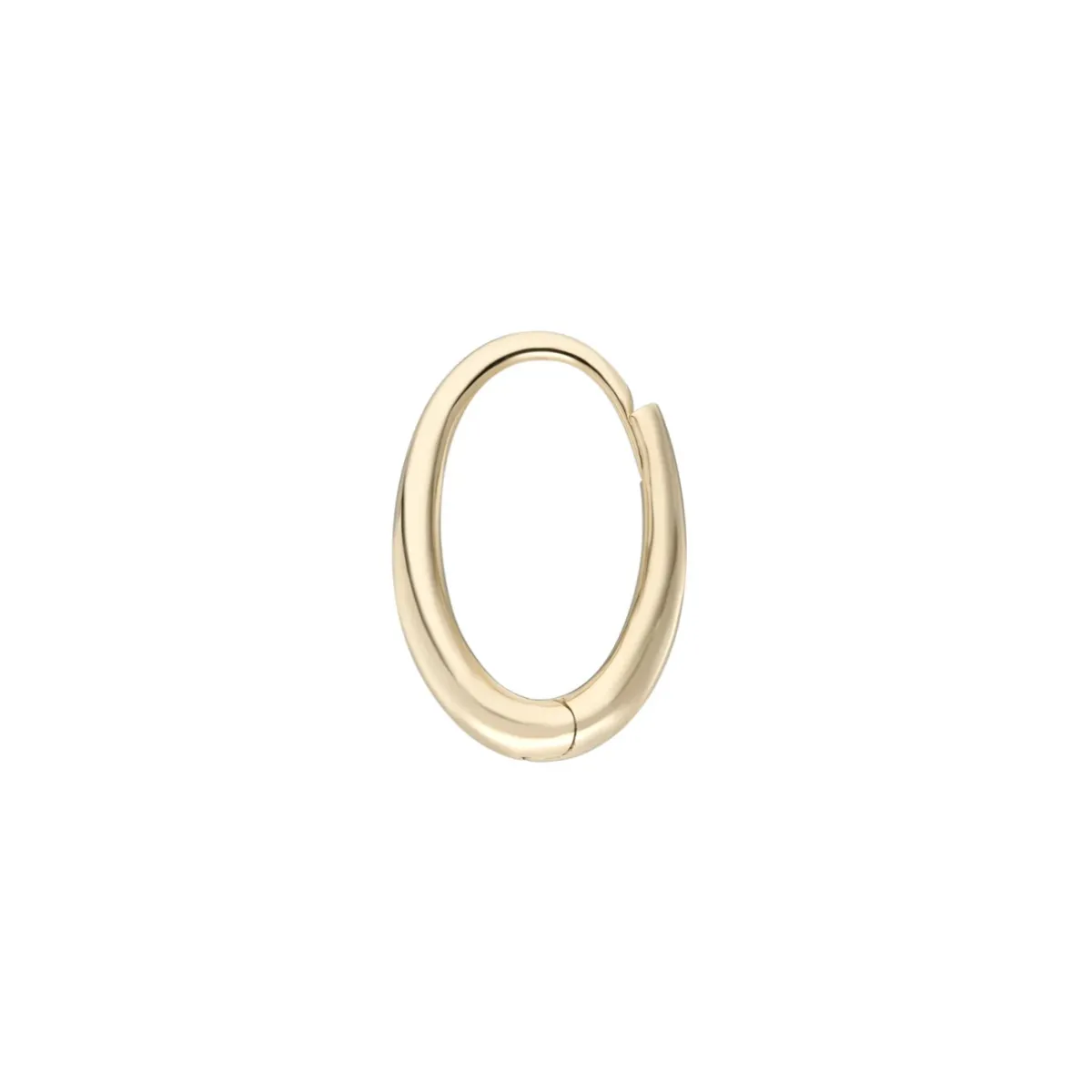 Tomfoolery Gold Dodu Oval Chunky Hoop Discount