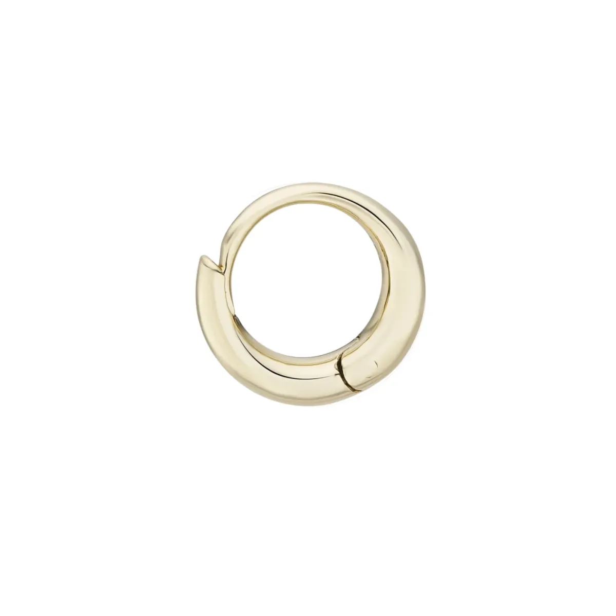 Tomfoolery Gold Dodu Round Chunky Hoop Clearance