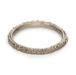 Tomfoolery Gold Double Beaded Wedding Band Outlet