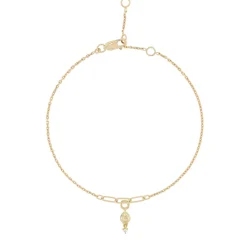 Tomfoolery Gold Eiffel Detail Dala Lantern .1 Bracelet Hot