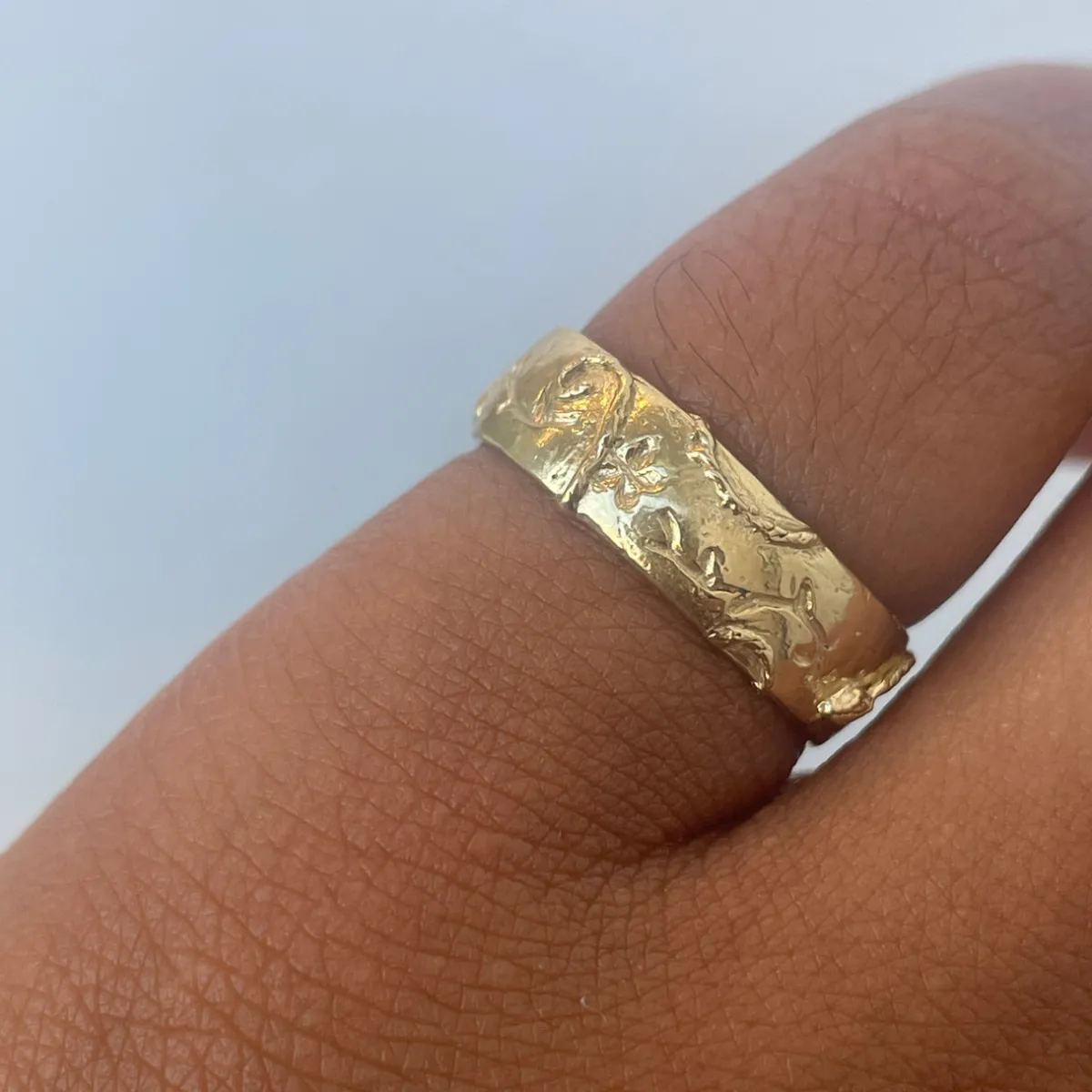 Tomfoolery Gold Evergreen Ring Fashion