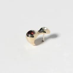 Tomfoolery Gold Gemstone Chamelle Stud Clearance