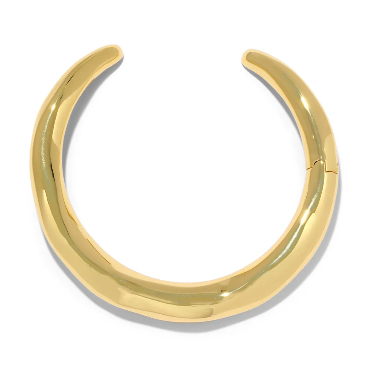Tomfoolery Gold Hinged Collar Necklace Outlet