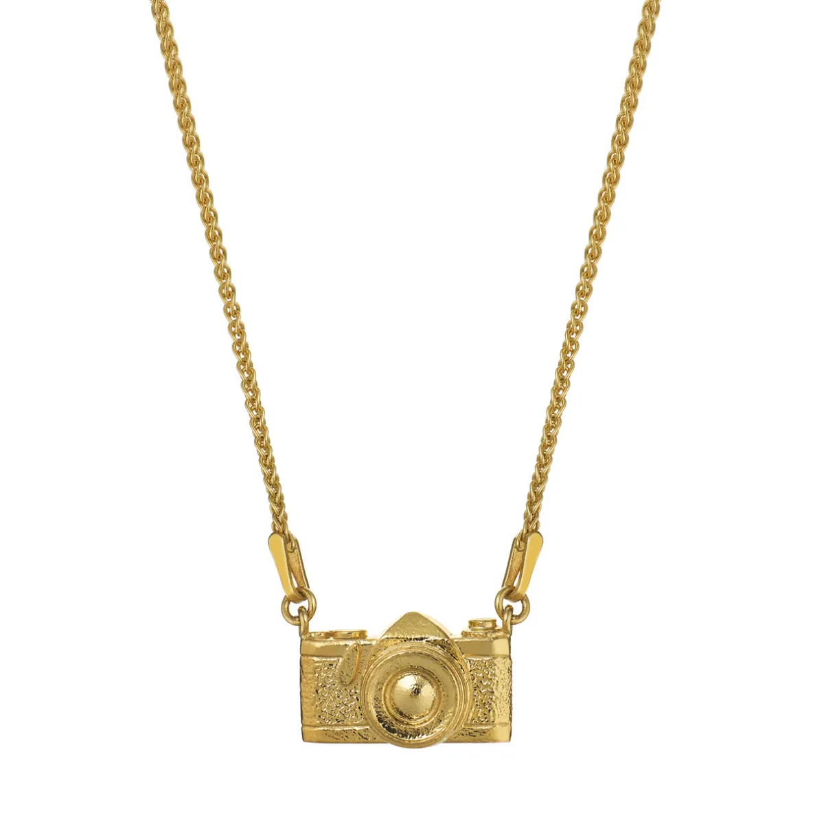 Tomfoolery Gold In-Line Vintage Camera Pendant Outlet