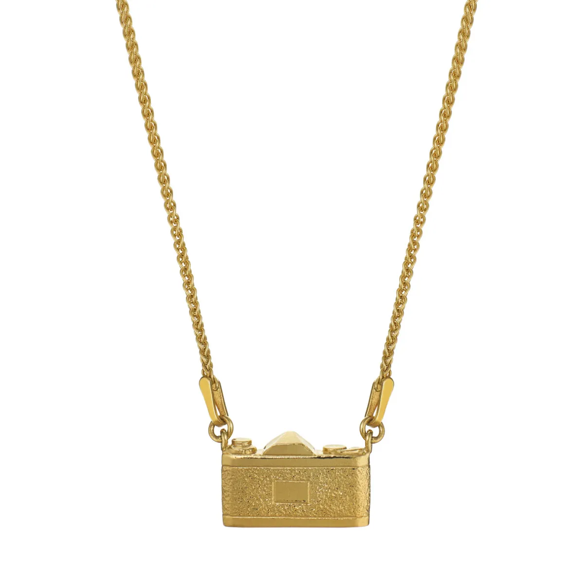 Tomfoolery Gold In-Line Vintage Camera Pendant Outlet