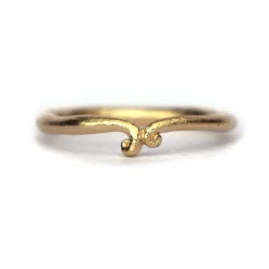 Tomfoolery Gold Kelp Midi Ring Discount