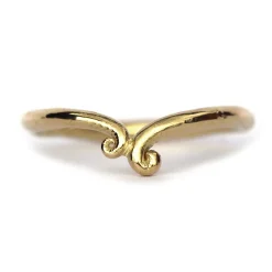 Tomfoolery Gold Kelp Wedding Band Outlet