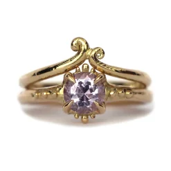 Tomfoolery Gold Kelp Wedding Band Outlet