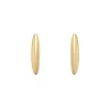 Tomfoolery Gold Long Pebble Studs Sale