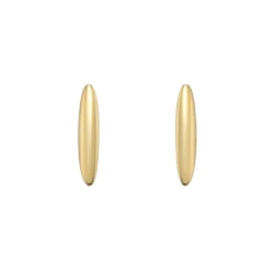 Tomfoolery Gold Long Pebble Studs Sale