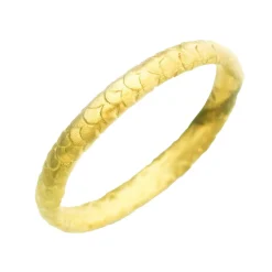 Tomfoolery Gold Medium Catkin Wedding Ring Clearance