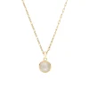 Tomfoolery Gold Moonstone Pendant Hot