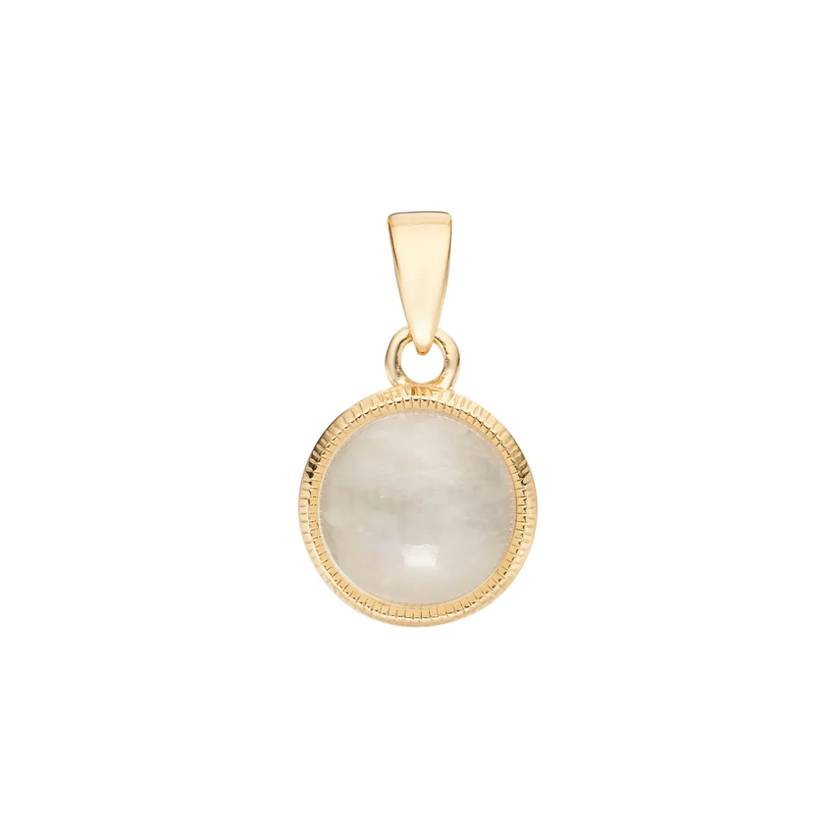 Tomfoolery Gold Moonstone Pendant Hot