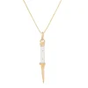 Tomfoolery Gold Mother Of Pearl Cutty Necklace Best